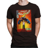 The Amazing All Might - Best Seller - Mens Premium T-Shirts RIPT Apparel Small / Dark Chocolate