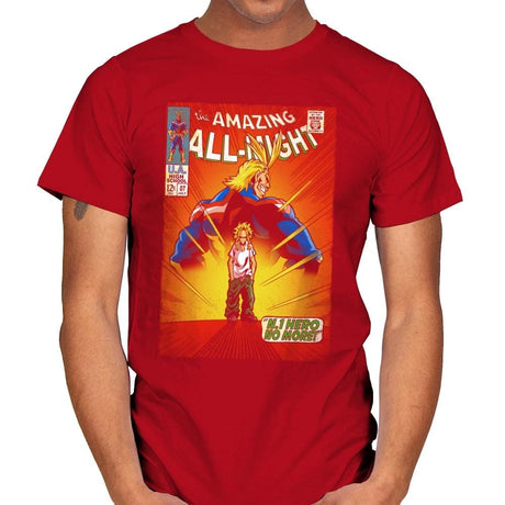The Amazing All Might - Best Seller - Mens T-Shirts RIPT Apparel Small / Red