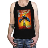 The Amazing All Might - Best Seller - Tanktop Tanktop RIPT Apparel X-Small / Black