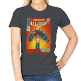 The Amazing All Might - Best Seller - Womens T-Shirts RIPT Apparel Small / Charcoal