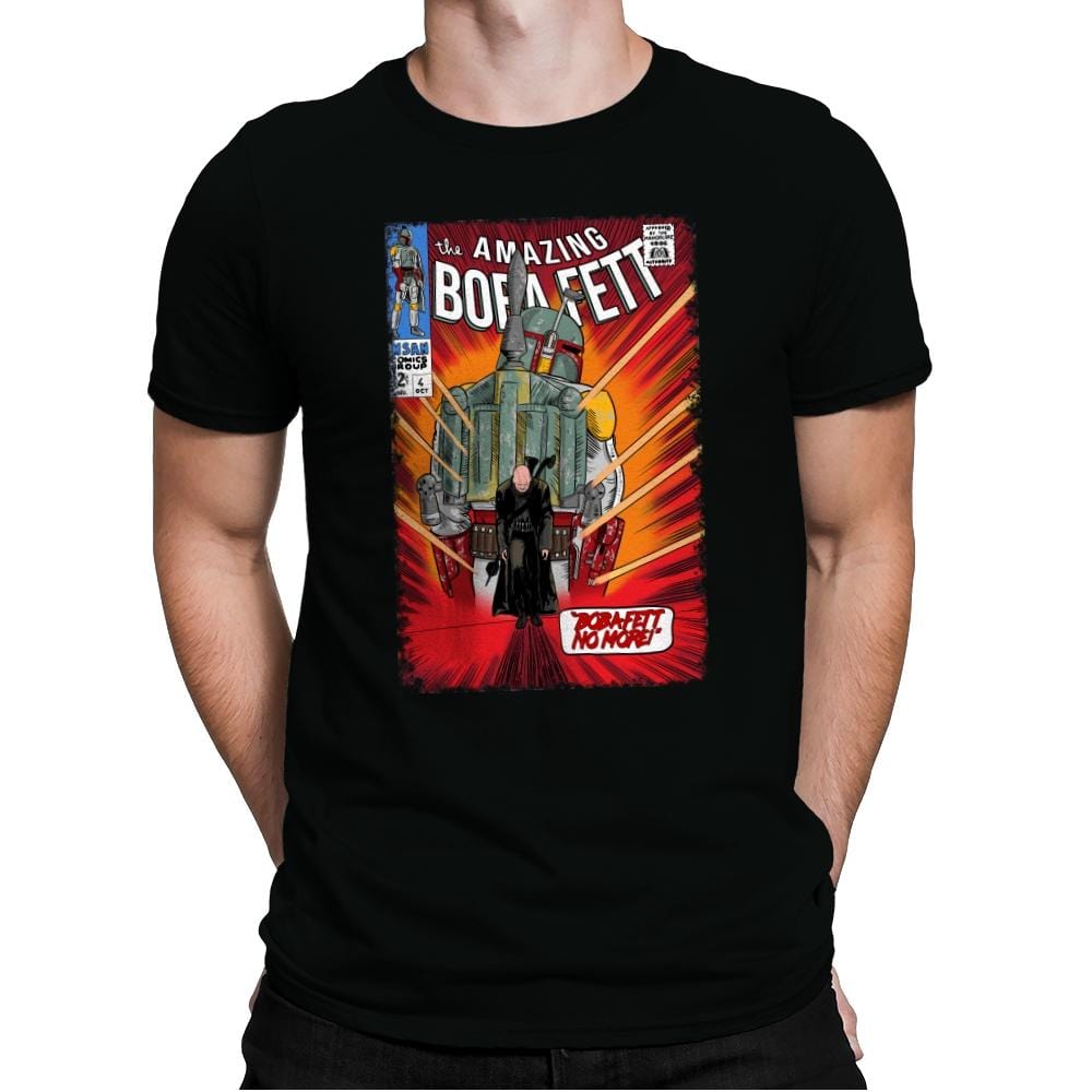 The Amazing Bounty Hunter - Mens Premium T-Shirts RIPT Apparel Small / Black