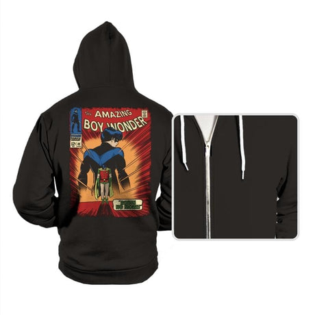 The Amazing Boy Wonder - Hoodies Hoodies RIPT Apparel Small / Black