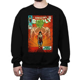 The Amazing Broly - Crew Neck Sweatshirt Crew Neck Sweatshirt RIPT Apparel Small / Black