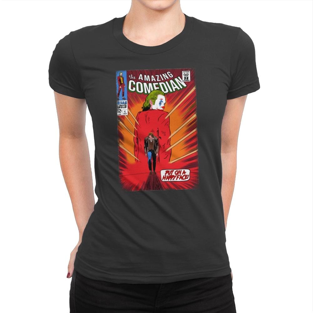 The Amazing Comedian - Womens Premium T-Shirts RIPT Apparel