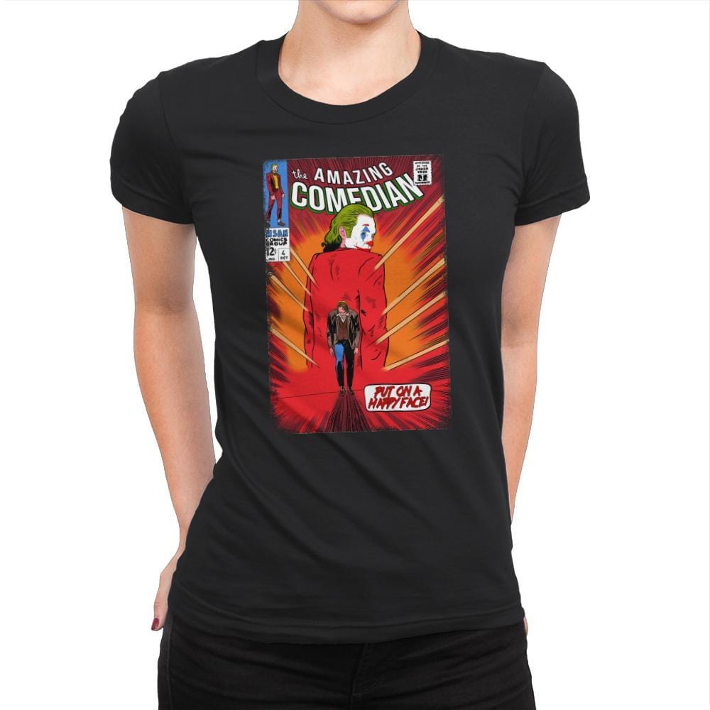 The Amazing Comedian - Womens Premium T-Shirts RIPT Apparel