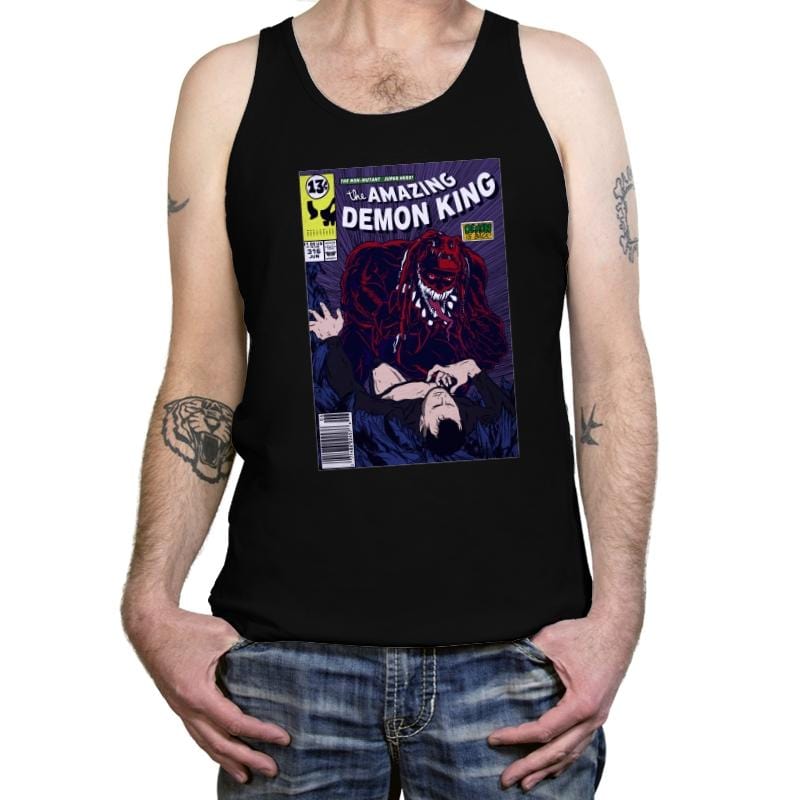 The Amazing Demon King - Tanktop Tanktop RIPT Apparel X-Small / Black