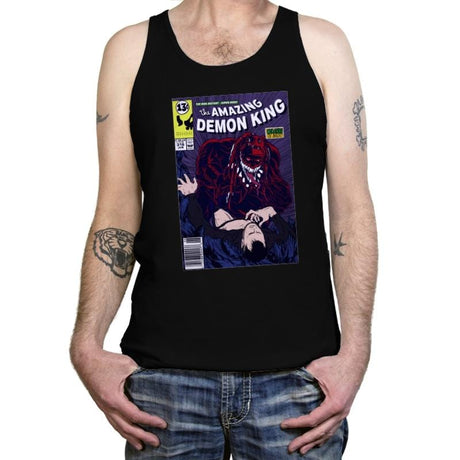 The Amazing Demon King - Tanktop Tanktop RIPT Apparel X-Small / Black