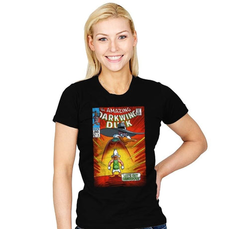 The Amazing Duck - Womens T-Shirts RIPT Apparel