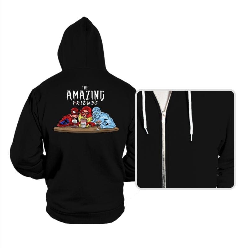The Amazing Friends - Hoodies Hoodies RIPT Apparel Small / Black