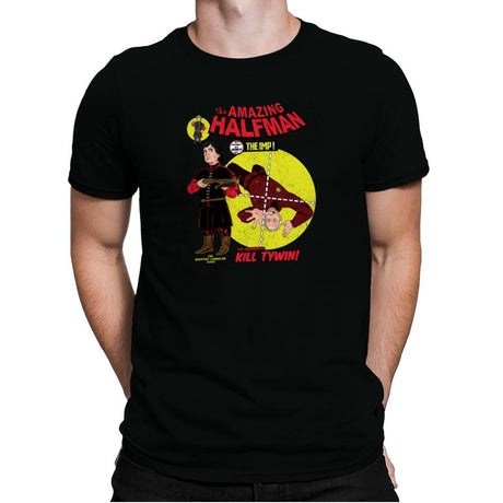 The Amazing Half-Man - Game of Shirts - Mens Premium T-Shirts RIPT Apparel Small / Black