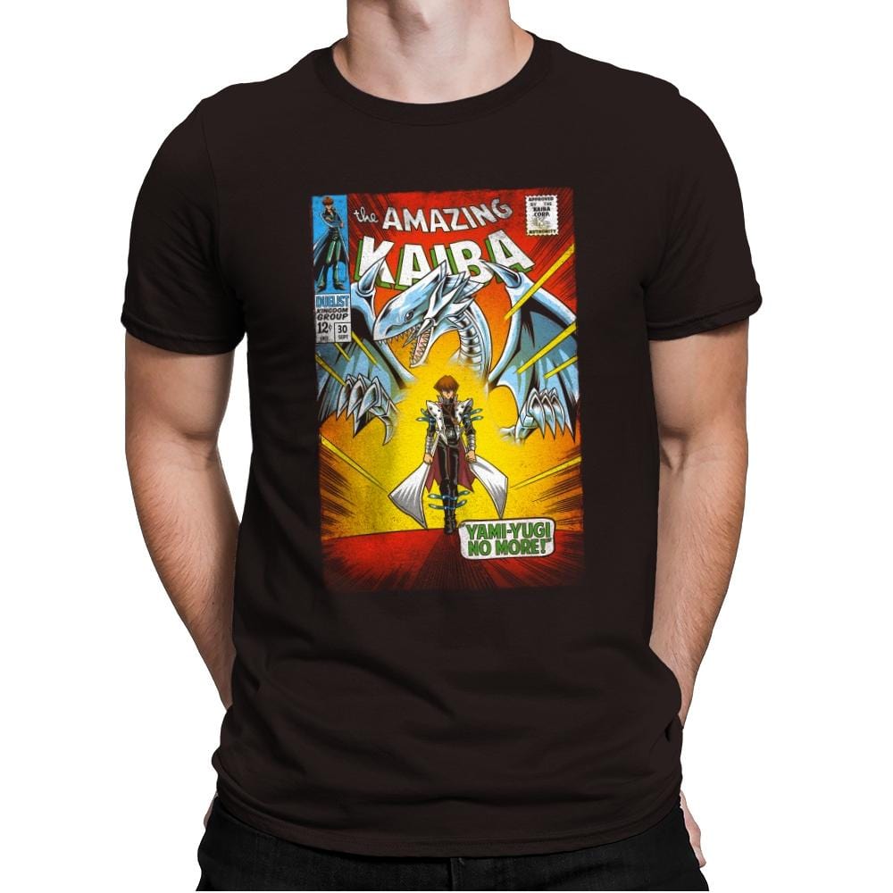 The Amazing Kaiba - Mens Premium T-Shirts RIPT Apparel Small / Dark Chocolate