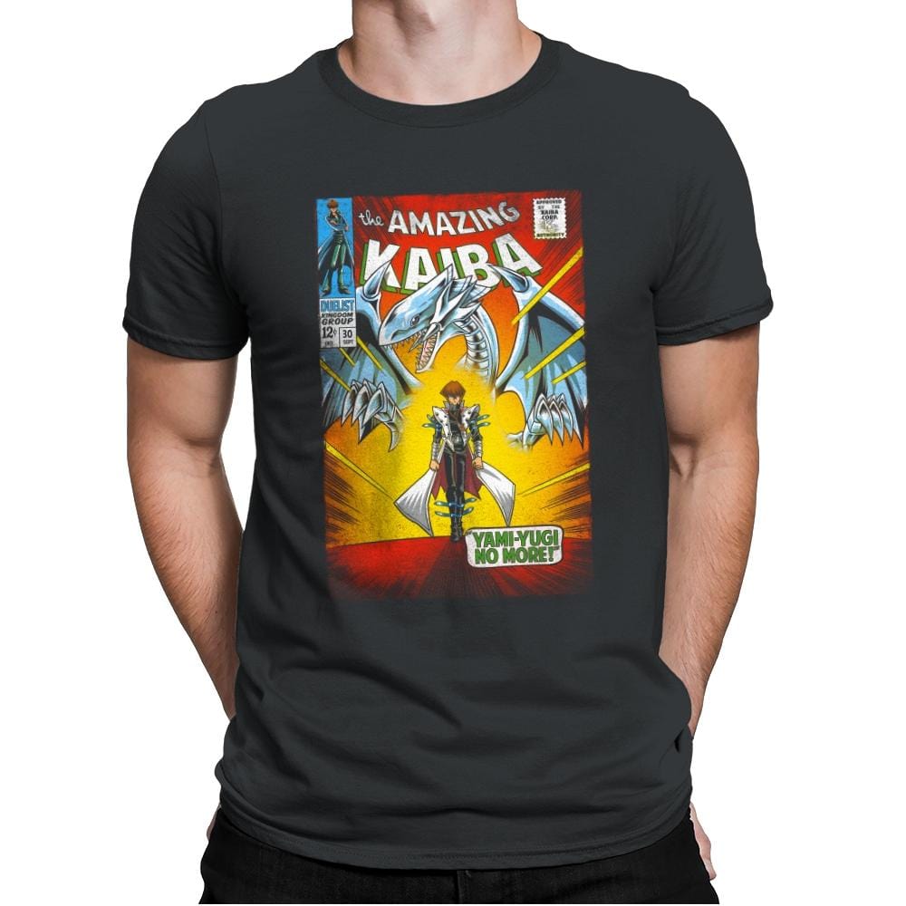 The Amazing Kaiba - Mens Premium T-Shirts RIPT Apparel Small / Heavy Metal