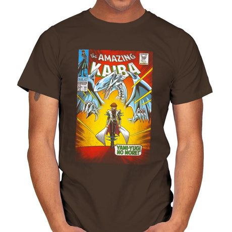 The Amazing Kaiba - Mens T-Shirts RIPT Apparel Small / Dark Chocolate