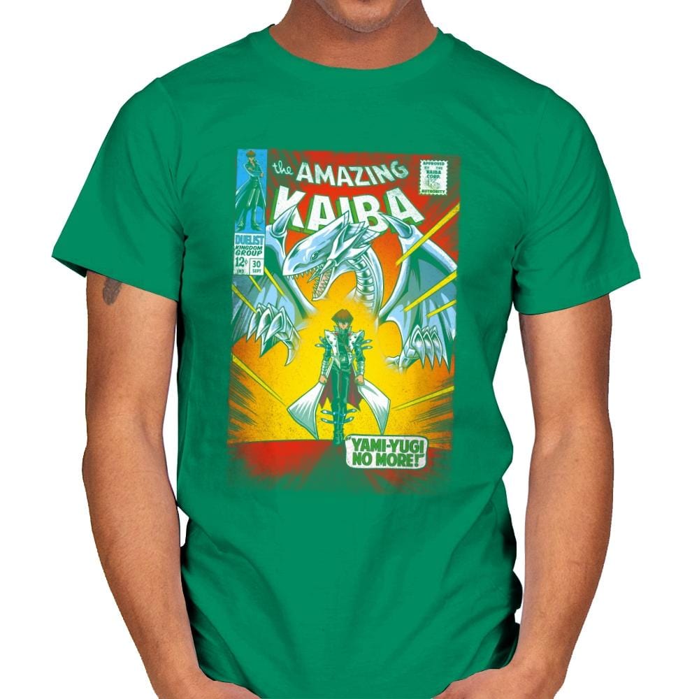 The Amazing Kaiba - Mens T-Shirts RIPT Apparel Small / Kelly Green