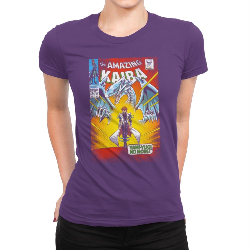 The Amazing Kaiba - Womens Premium T-Shirts RIPT Apparel Small / Purple Rush