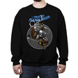 The Amazing Mandalorian - Crew Neck Sweatshirt Crew Neck Sweatshirt RIPT Apparel Small / Black
