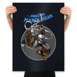 The Amazing Mandalorian - Prints Posters RIPT Apparel 18x24 / Black
