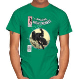 The Amazing Night Monkey - Anytime - Mens T-Shirts RIPT Apparel Small / Kelly Green