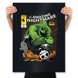 The Amazing Nightmare - Prints Posters RIPT Apparel 18x24 / Black