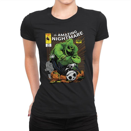 The Amazing Nightmare - Womens Premium T-Shirts RIPT Apparel Small / Black