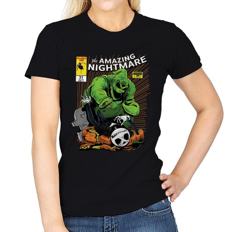 The Amazing Nightmare - Womens T-Shirts RIPT Apparel Small / Black