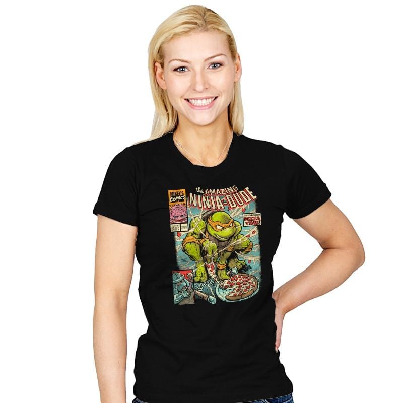 The Amazing Ninja Dude - Womens T-Shirts RIPT Apparel