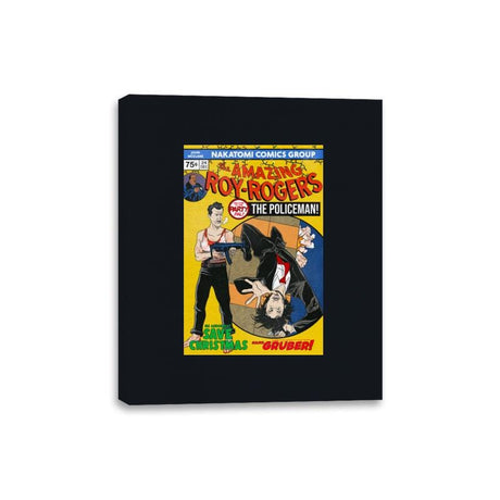 The Amazing Roy Rogers - Canvas Wraps Canvas Wraps RIPT Apparel 8x10 / Black