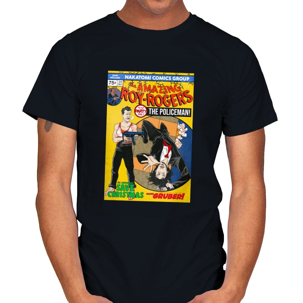 The Amazing Roy Rogers - Mens T-Shirts RIPT Apparel Small / Black