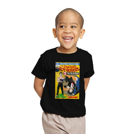 The Amazing Roy Rogers - Youth T-Shirts RIPT Apparel X-small / Black