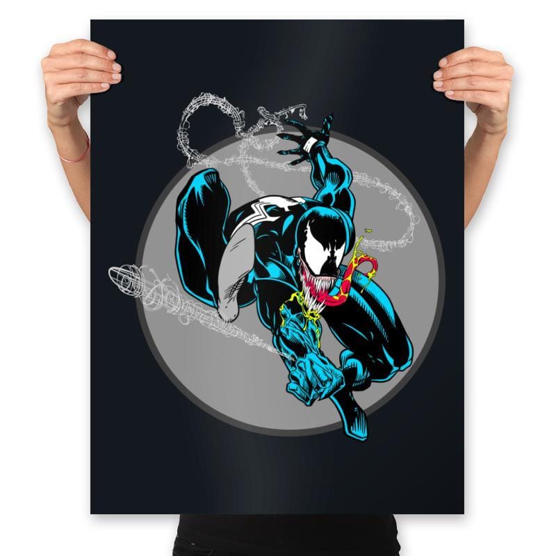 The Amazing Symbiosis - Prints Posters RIPT Apparel 18x24 / Black