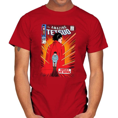 The Amazing Tetsuo - Mens T-Shirts RIPT Apparel Small / Red