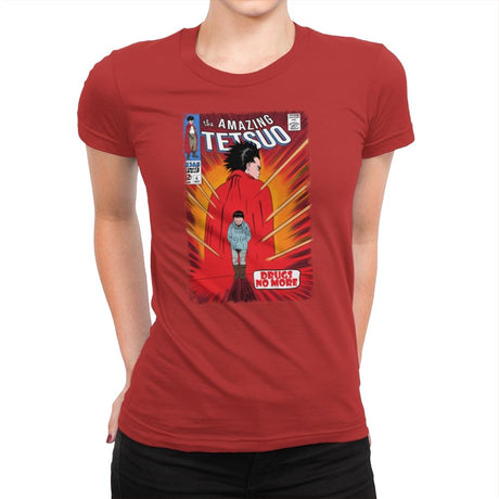 The Amazing Tetsuo - Womens Premium T-Shirts RIPT Apparel Small / Red