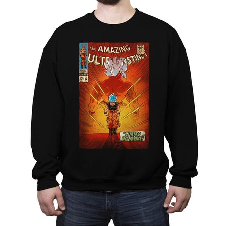 The Amazing Ultra-Instinct - Best Seller - Crew Neck Sweatshirt Crew Neck Sweatshirt RIPT Apparel