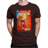 The Amazing Vegeta Exclusive - Mens Premium T-Shirts RIPT Apparel Small / Dark Chocolate