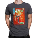 The Amazing Vegeta Exclusive - Mens Premium T-Shirts RIPT Apparel Small / Heavy Metal