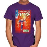 The Amazing Vegeta Exclusive - Mens T-Shirts RIPT Apparel Small / Purple