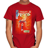 The Amazing Vegeta Exclusive - Mens T-Shirts RIPT Apparel Small / Red