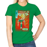 The Amazing Vegeta Exclusive - Womens T-Shirts RIPT Apparel Small / Irish Green