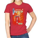 The Amazing Vegeta Exclusive - Womens T-Shirts RIPT Apparel Small / Red