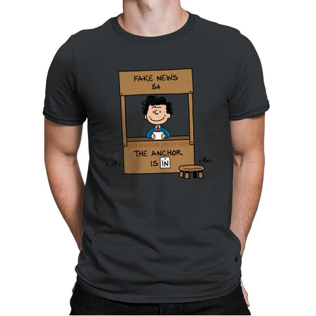 The Anchor Is In - Mens Premium T-Shirts RIPT Apparel Small / Heavy Metal