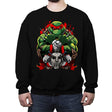The Angry Brother - Crew Neck Sweatshirt Crew Neck Sweatshirt RIPT Apparel Small / Black