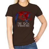 The Animated 90s - Womens T-Shirts RIPT Apparel Small / Dark Chocolate