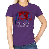 The Animated 90s - Womens T-Shirts RIPT Apparel Small / Purple