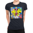 The Anime Heart of a 90s Kid - Womens Premium T-Shirts RIPT Apparel Small / Midnight Navy