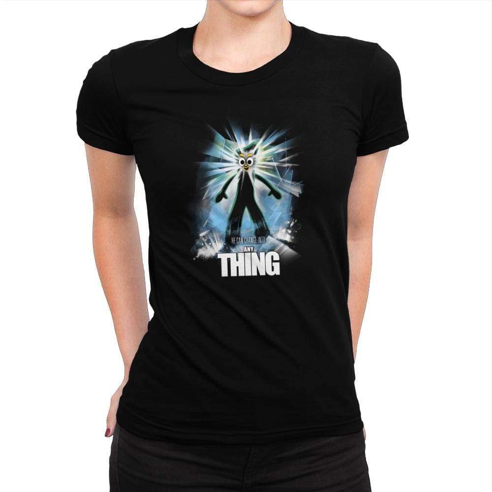 The Any Thing Exclusive - Womens Premium T-Shirts RIPT Apparel Small / Indigo