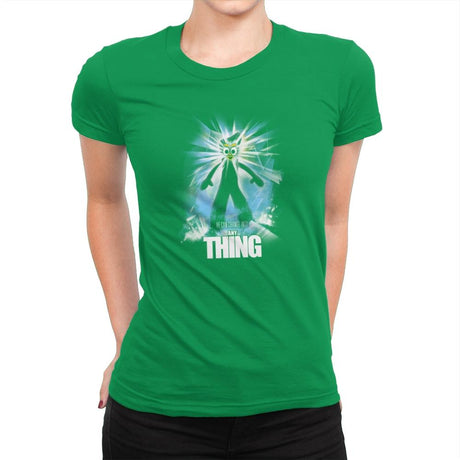 The Any Thing Exclusive - Womens Premium T-Shirts RIPT Apparel Small / Kelly Green