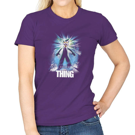 The Any Thing Exclusive - Womens T-Shirts RIPT Apparel Small / Purple