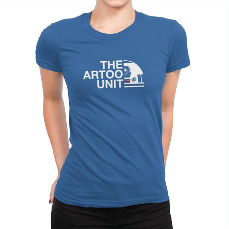 The Artoo Unit Exclusive - Womens Premium T-Shirts RIPT Apparel 3x-large / Royal