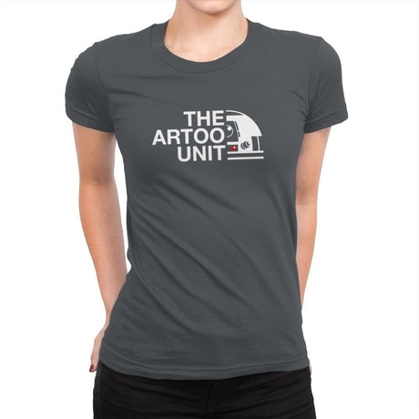 The Artoo Unit Exclusive - Womens Premium T-Shirts RIPT Apparel Small / Heavy Metal