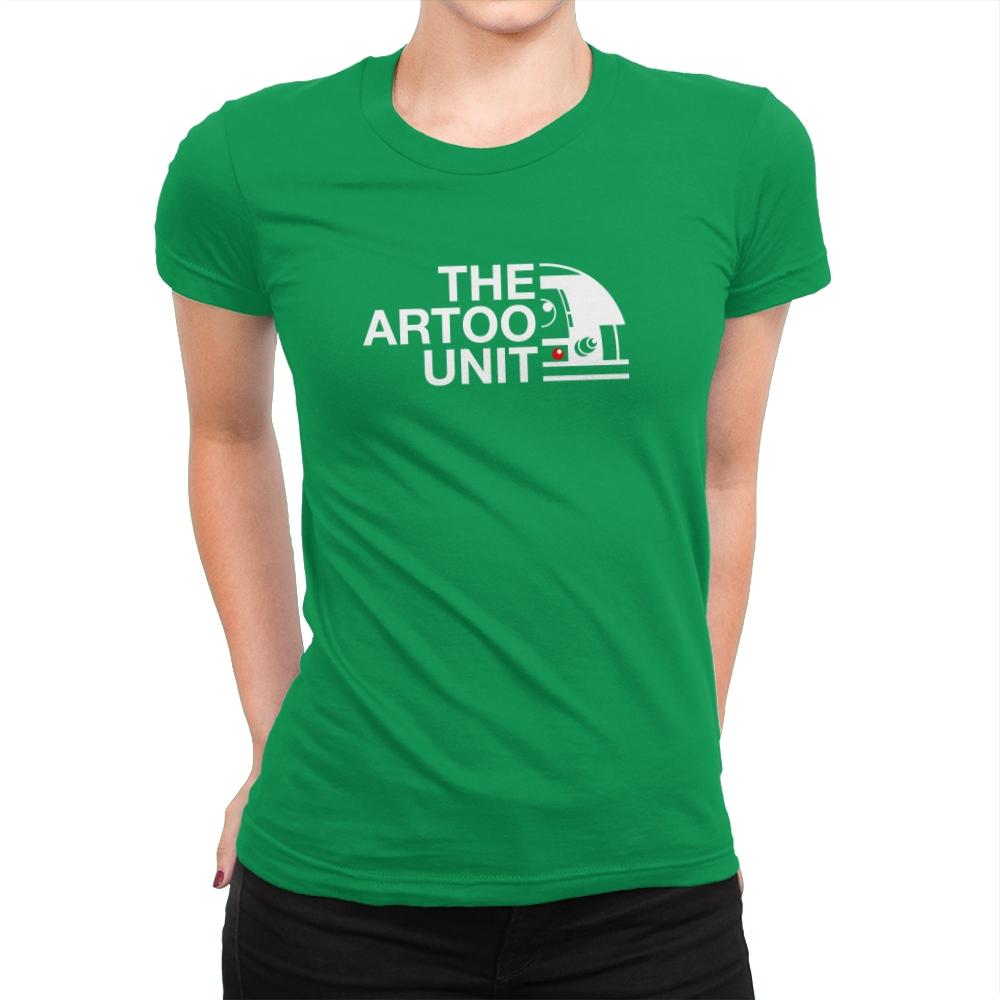 The Artoo Unit Exclusive - Womens Premium T-Shirts RIPT Apparel Small / Kelly Green